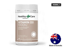 Healthy Care Vitamin D3 1000IU 250 Capsules in Sri Lanka
