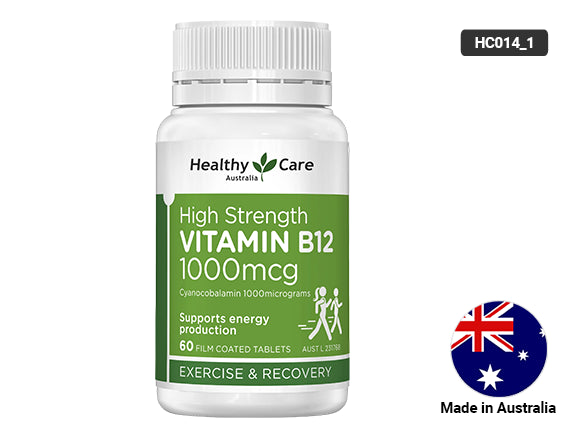 Healthy Care High Strength Vitamin B12 1000mcg 60 Tablets in Sri Lanka