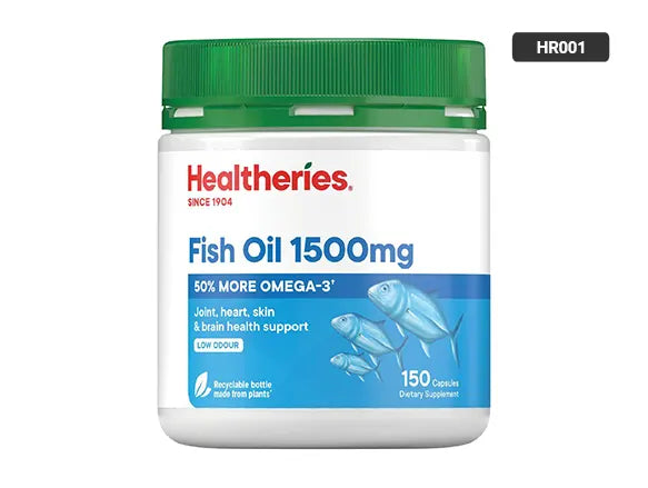 Healtheries Fish Oil 1500mg 150 Capsules in Sri Lanka