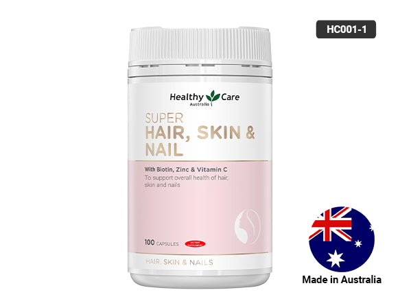 Healthy Care Super Hair, Skin and Nail 100 Capsules in Sri Lanka 