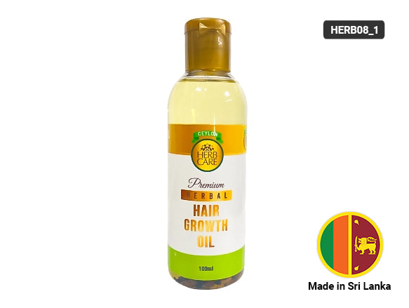 Herb Care Premium Herbal Hair Growth Oil 100ml - SRI LANKA in Sri Lanka 