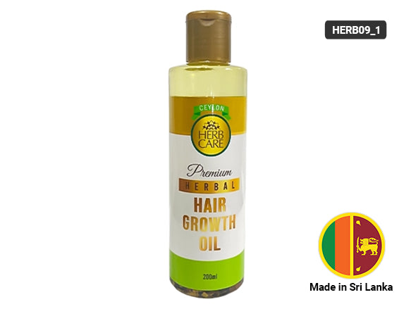 Herb Care Premium Herbal Hair Growth Oil 200ml - SRI LANKA in Sri Lanka 