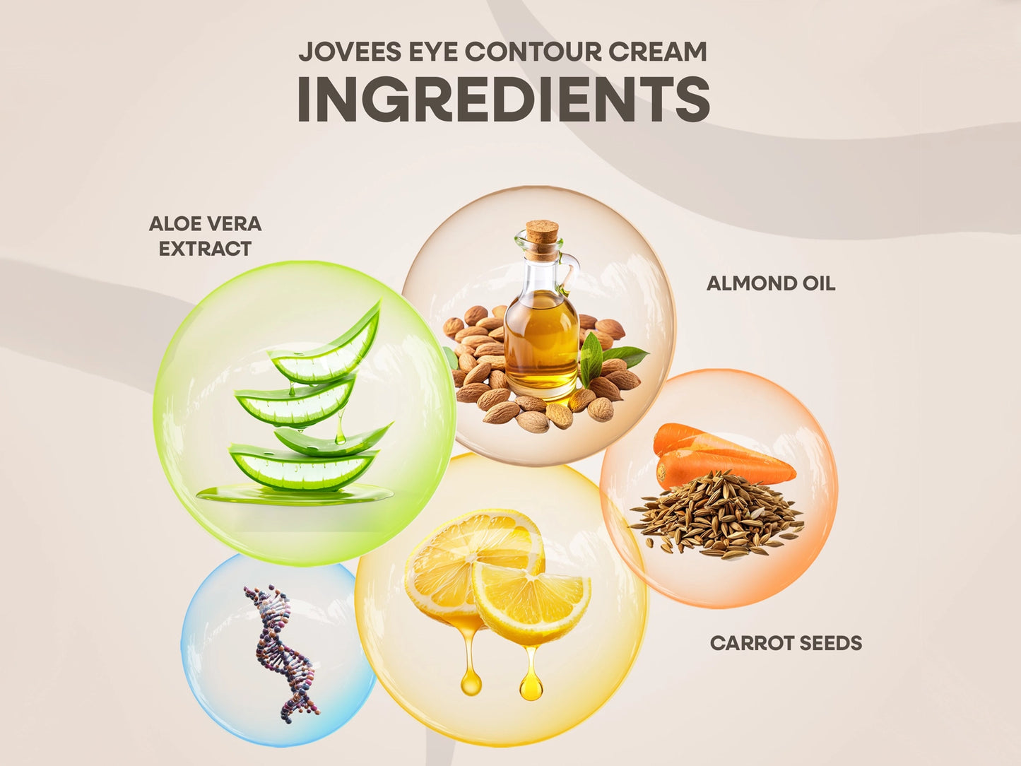 Jovees Gold Eye Contour Gel 20g in Sri Lanka