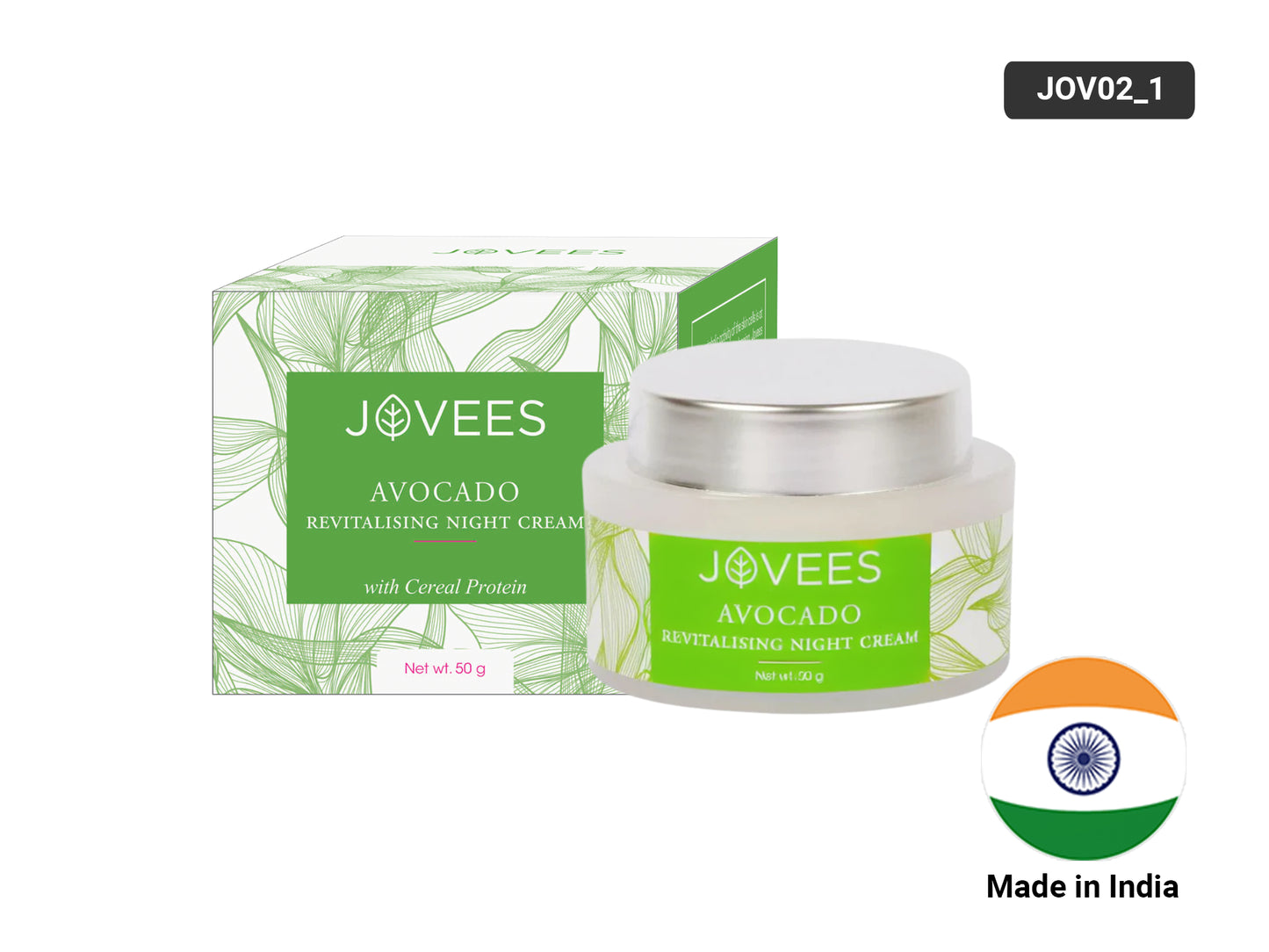 Jovees Herbal Avocado Revitalising Night Cream 50g in Sri Lanka
