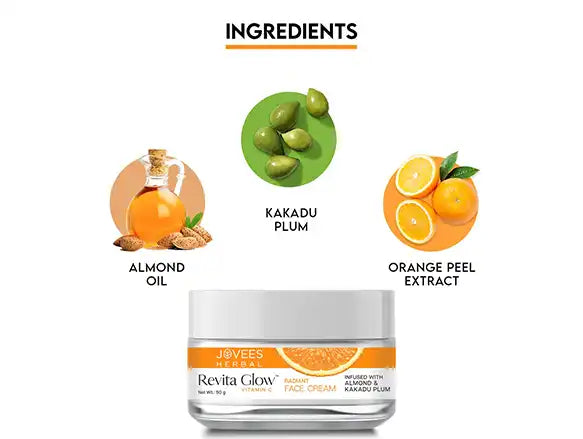 Jovees Herbal Revita Glow Vitamin C Radiant Face Cream 50g in Sri Lanka
