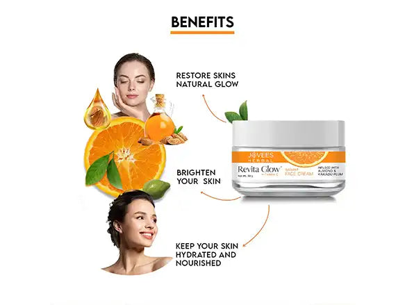 Jovees Herbal Revita Glow Vitamin C Radiant Face Cream 50g in Sri Lanka