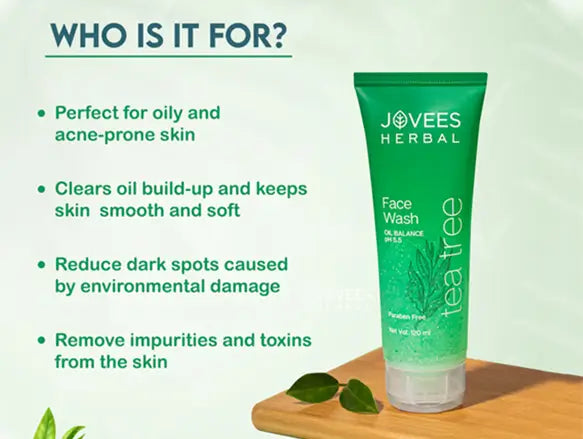 Jovees Herbal Tea Tree Oil Control Face Wash 120ml in Sri Lanka