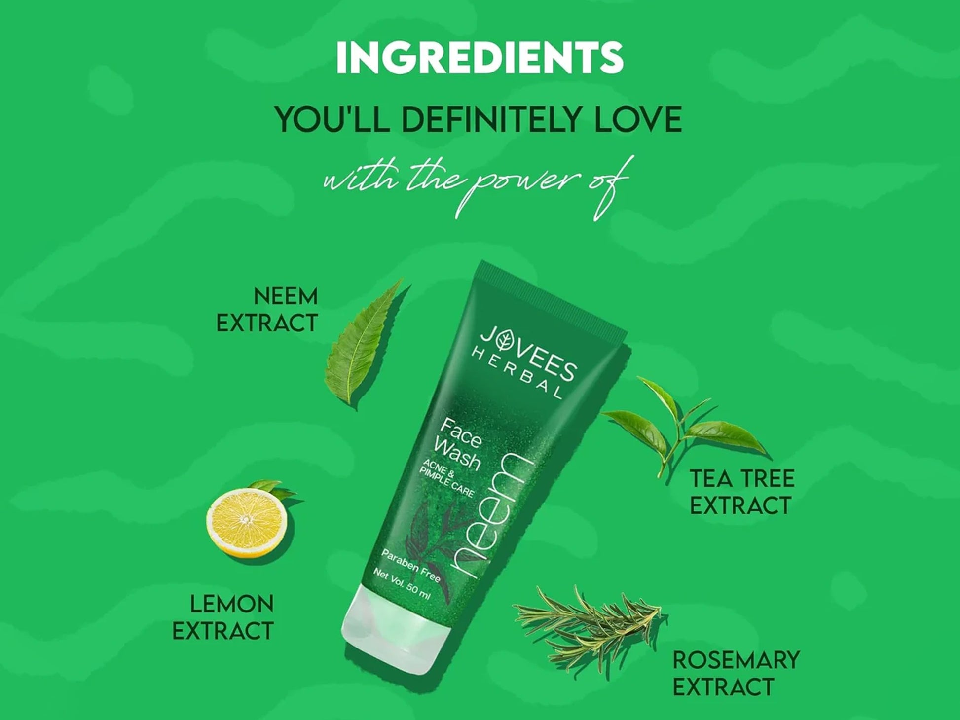 Jovees Herbal Neem Face Wash 120ml in Sri Lanka