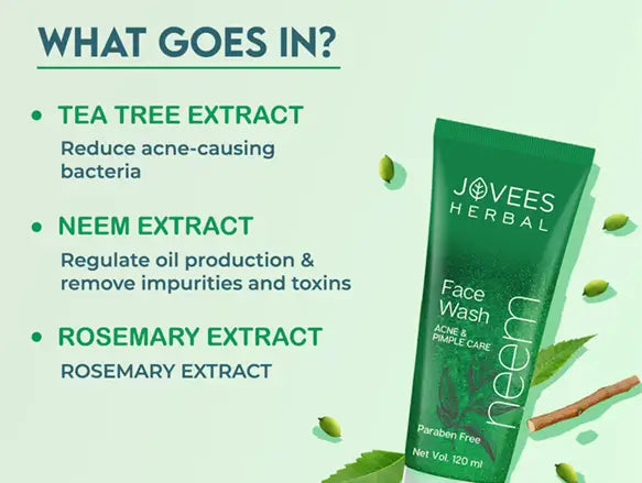 Jovees Herbal Neem Face Wash 120ml in Sri Lanka