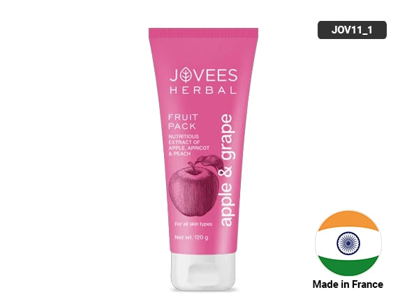 Jovees Herbal Apple and Grape Fruit Pack 120g
