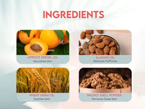 Jovees Herbal Apricot and Almond Face Scrub 100g