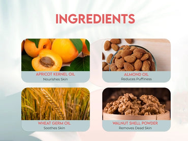 Jovees Herbal Apricot and Almond Face Scrub 100g
