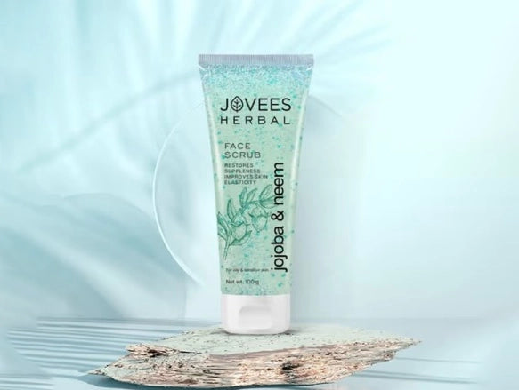 Jovees Herbal Jojoba and Neem Face Scrub 100g