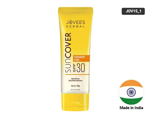 Jovees Sandalwood Natural Sun Cover SPF 30 100g