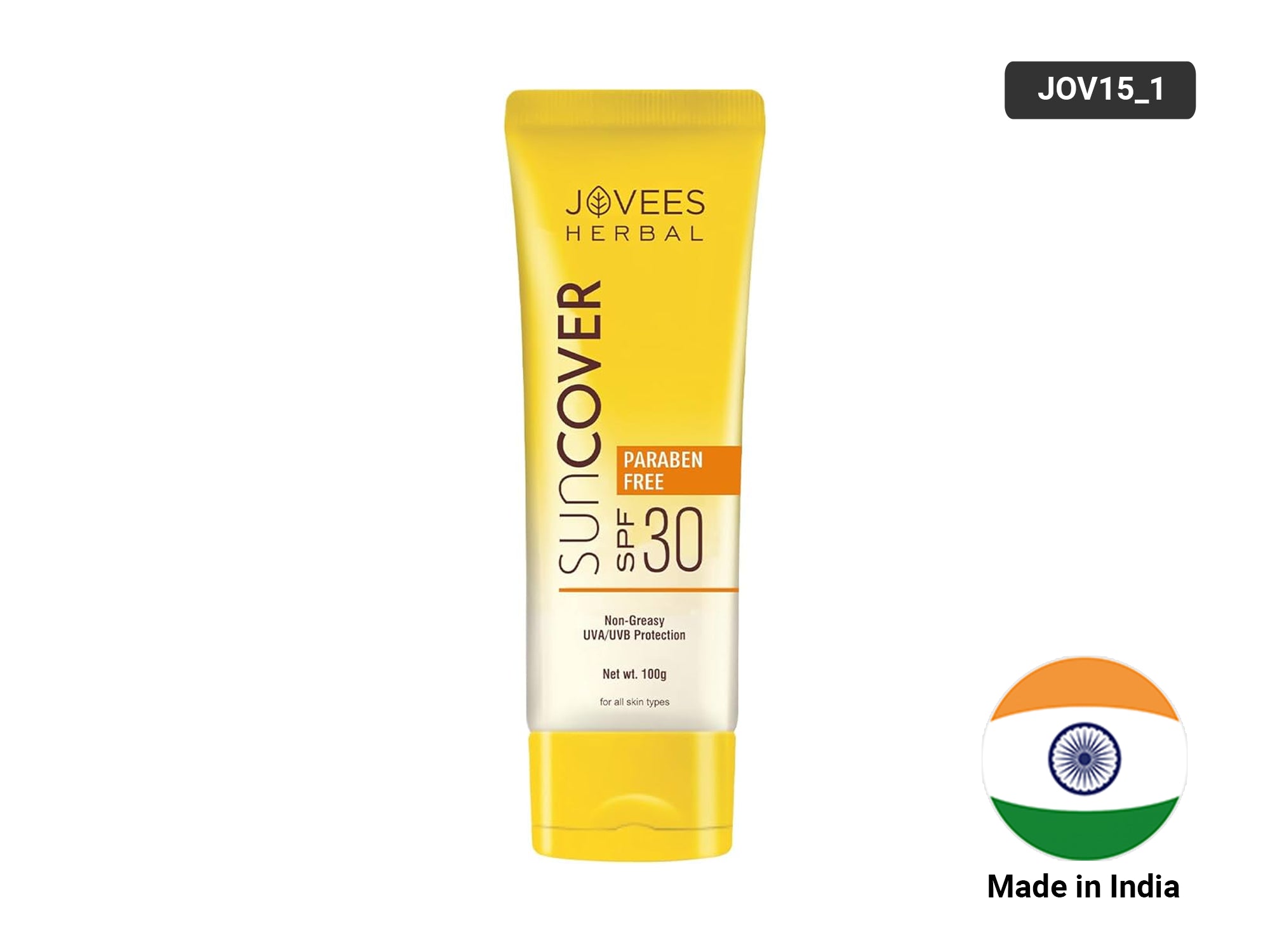Jovees Sandalwood Natural Sun Cover SPF 30 100g in Sri Lanka