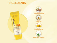 Jovees Sandalwood Natural Sun Cover SPF 30 100g in Sri Lanka