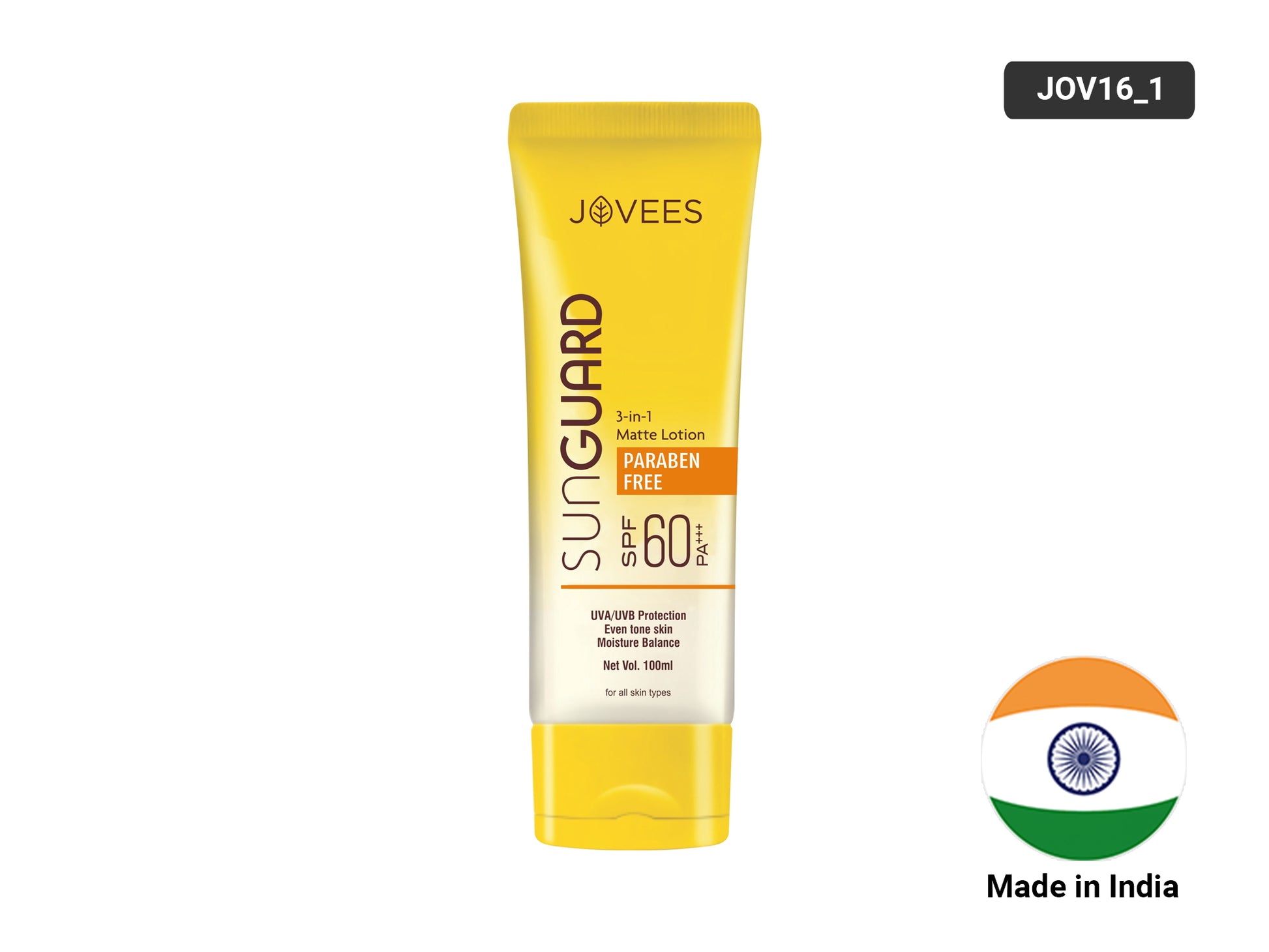 Jovees Sun Guard 3-in-1 Matte Lotion SPF 60 PA+++ 50ml in Sri Lanka