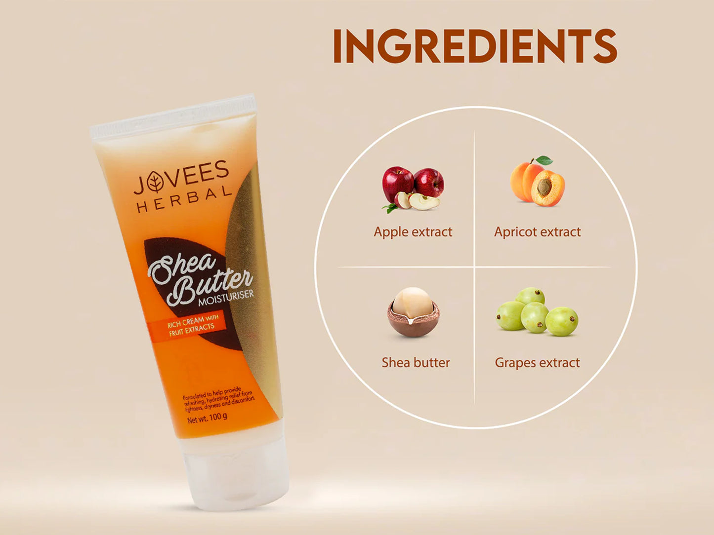 Jovees Herbal Shea Butter Moisturiser 100g in Sri Lanka