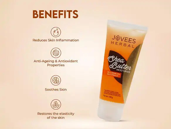 Jovees Herbal Shea Butter Moisturiser with Fruit Extracts 100g