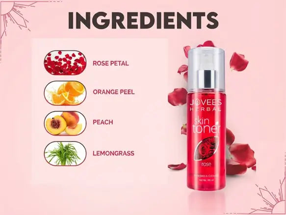 Jovees Herbal Rose Skin Toner 100ml in Sri Lanka