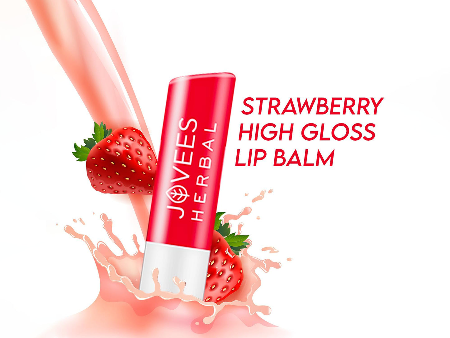 Jovees Strawberry High Gloss Lip Balm 5g