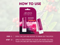 Jovees Berry Lip Balm with Hyaluronic Acid 5g in Sri Lanka