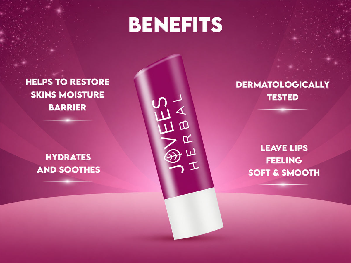 Jovees Berry Lip Balm with Hyaluronic Acid 5g in Sri Lanka