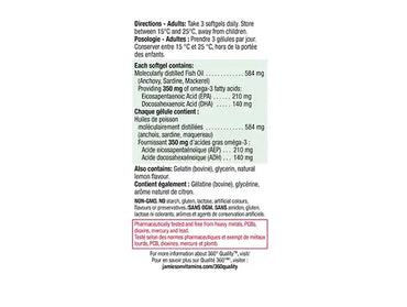 Jamieson Extra Strength Omega-3 Mini, 200 softgels in Sri Lanka