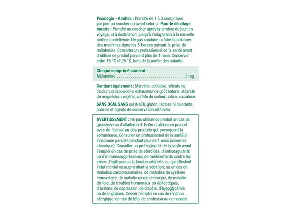 Jamieson Melatonin 3mg 100 Sublingual Tablets in Sri Lanka