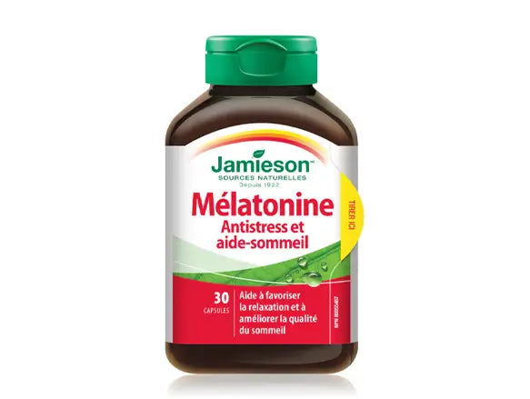 Jamieson Melatonin Stress & Sleep Support 30 Capsules