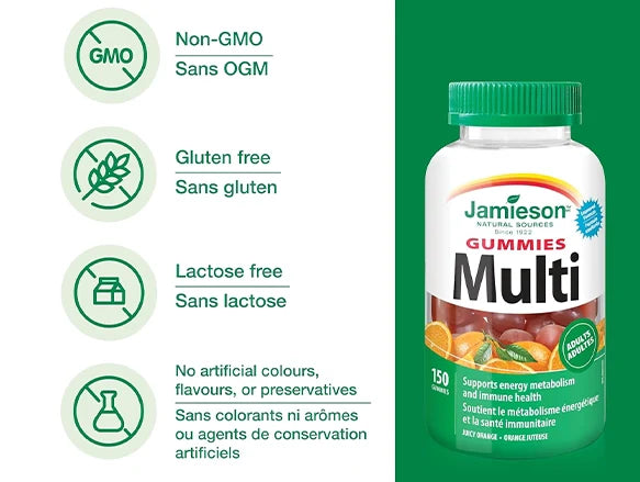 Jamieson Multivitamin Gummies For Adults 150 in Sri Lanka