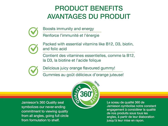 Jamieson Multivitamin Gummies For Adults 150 in Sri Lanka