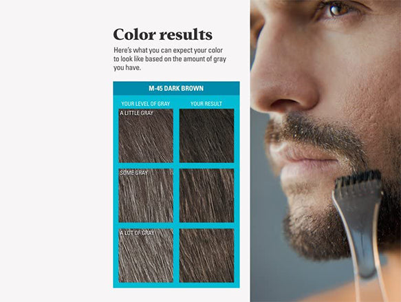 Just for Men Mustache and Beard Dark Brown 14g - USA in Sri Lanka