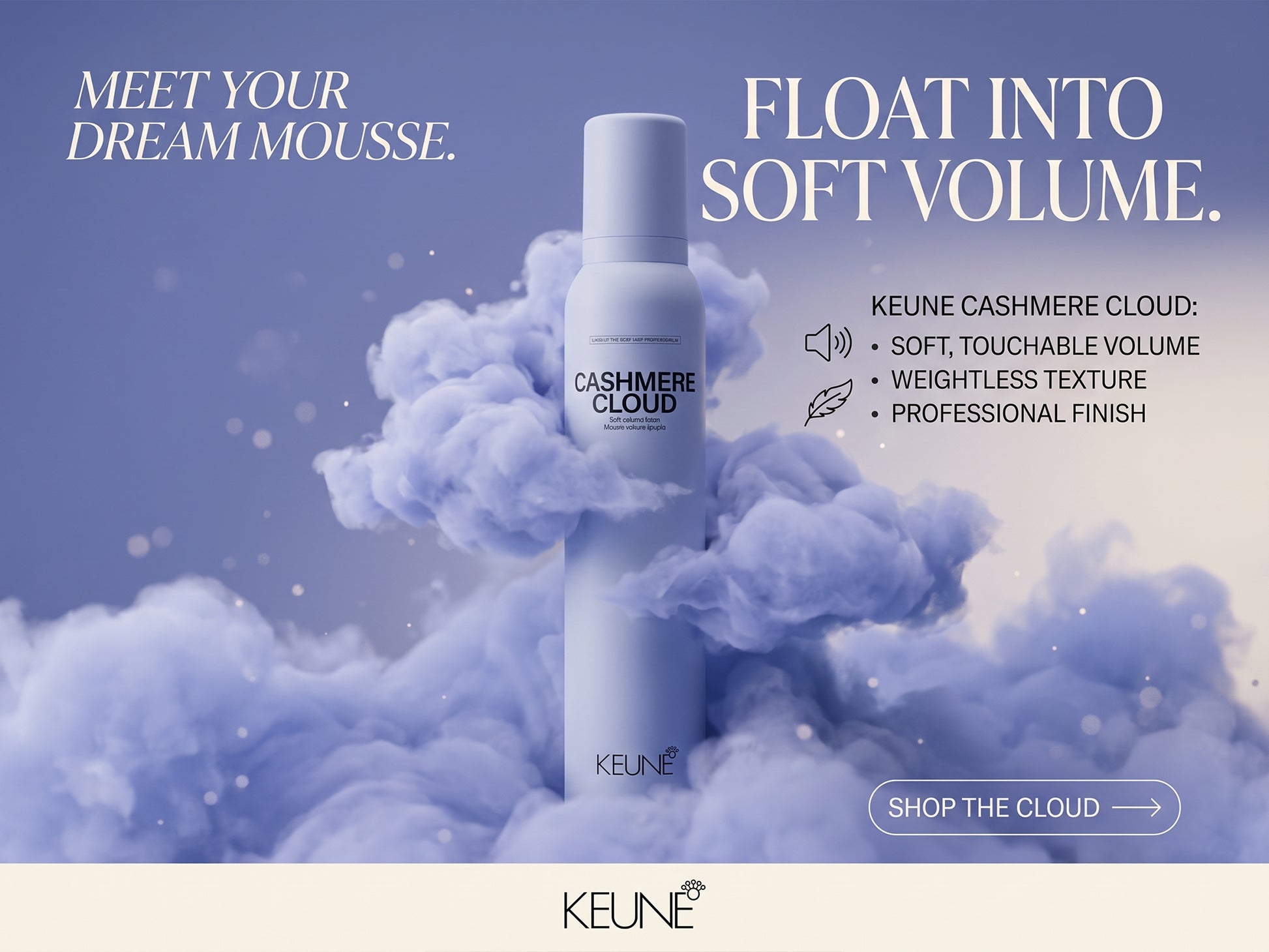 Keune Style Cashmere Cloud 200ml in Sri Lanka