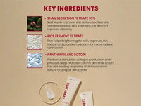 K-Secret Seoul 1988 Cream Snail Mucin 93% + Rice 100ml