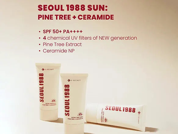 K-Secret Seoul 1988 Sun Pine Tree + Ceramide 50ml