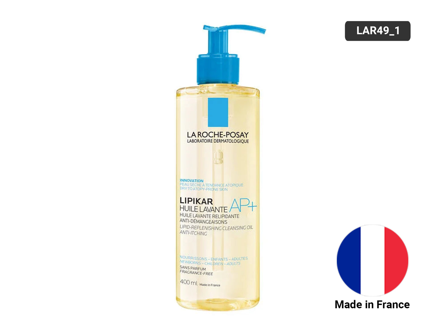La Roche Posay Lipikar AP+ Fragrance Free Cleansing Oil 400ml in Sri Lanka