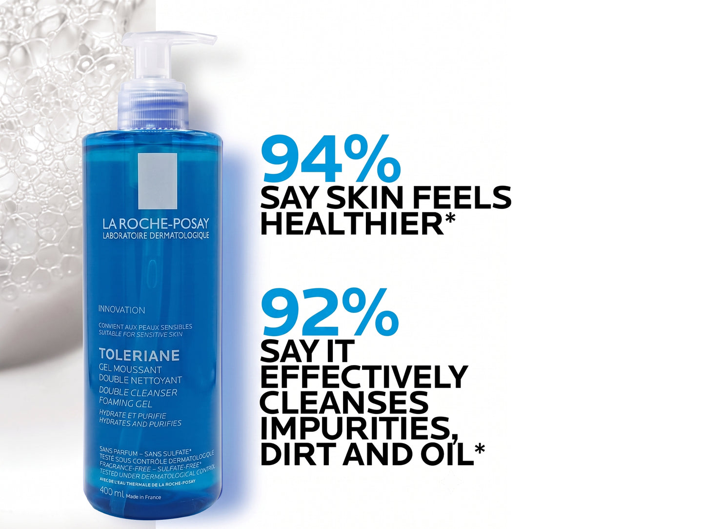 La Roche Posay Toleriane Double Cleanser Gel 400ml