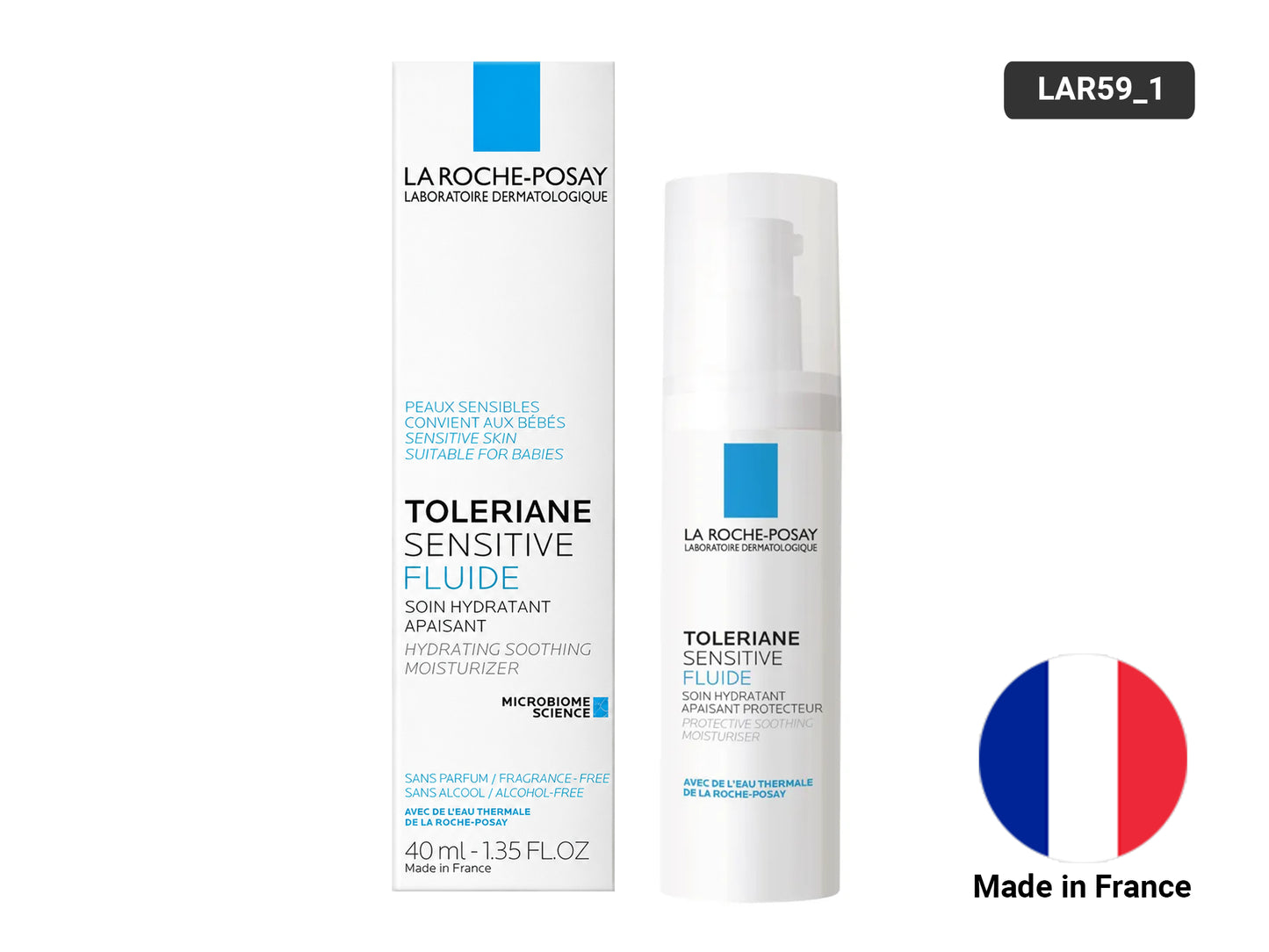 La Roche Posay Toleriane Sensitive Fluid Moisturizer 40ml