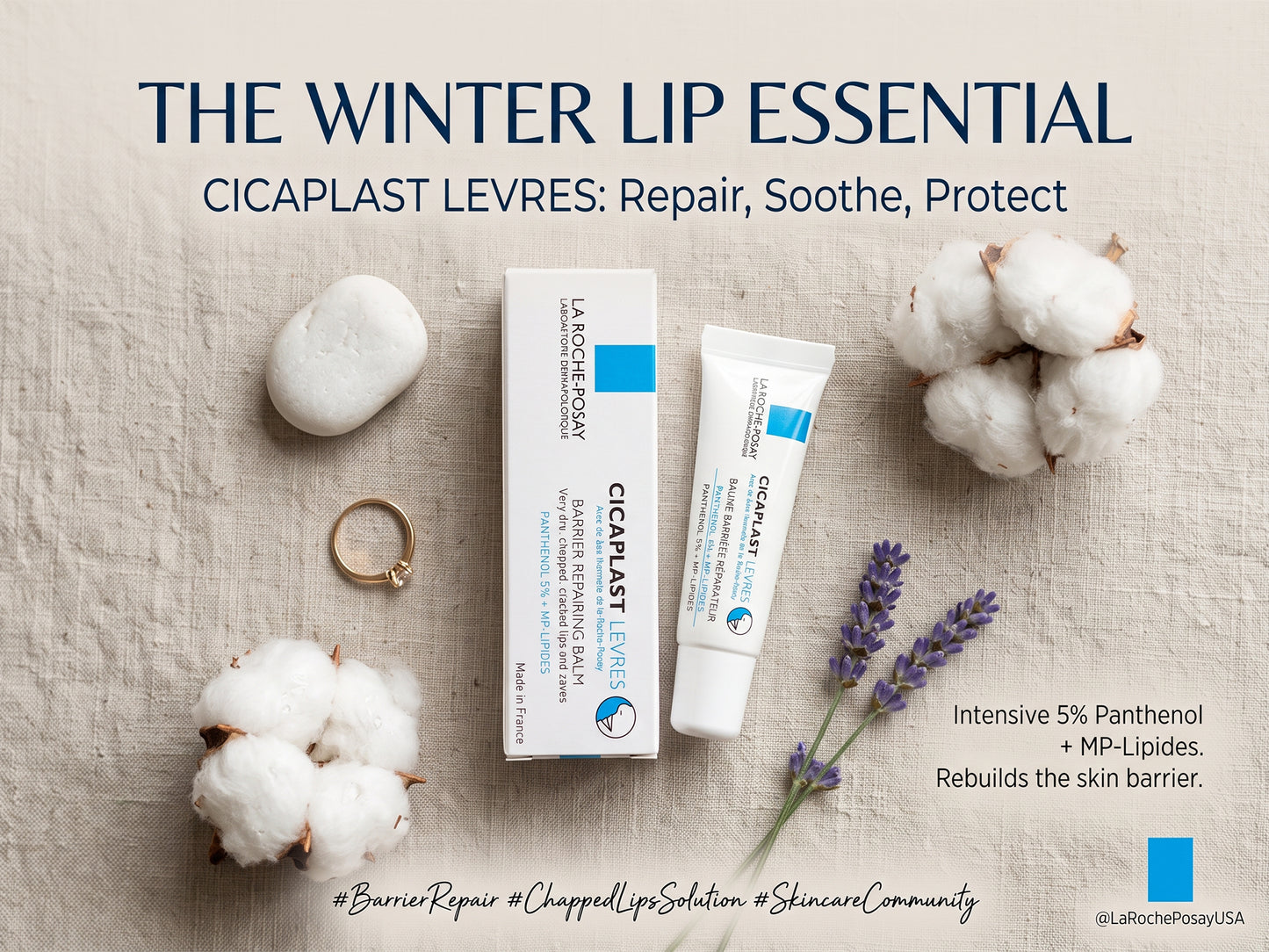 La Roche Posay Lip Balm Levers Cicaplast Baume B5 7ml