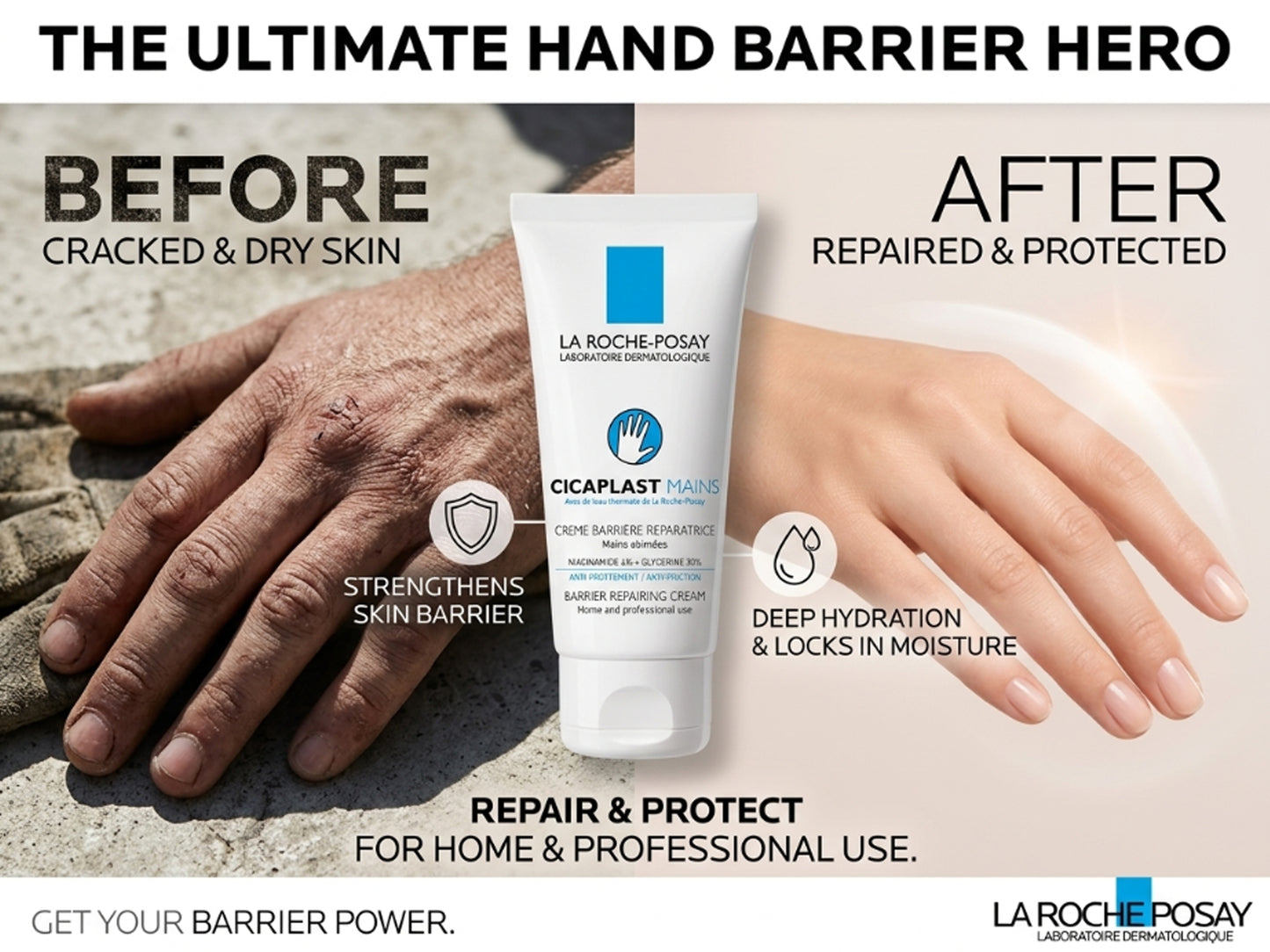 La Roche Posay Cicaplast Mains Repairing Barrier Cream 50ml