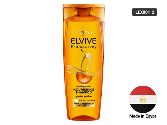 Loreal Elvive Extraordinary Oil Nourishing Shampoo 400ml – EGYPT – 3610340019982