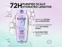 Loreal Elvive Hydra Pure 72H Purifying Shampoo 400ml in Sri Lanka