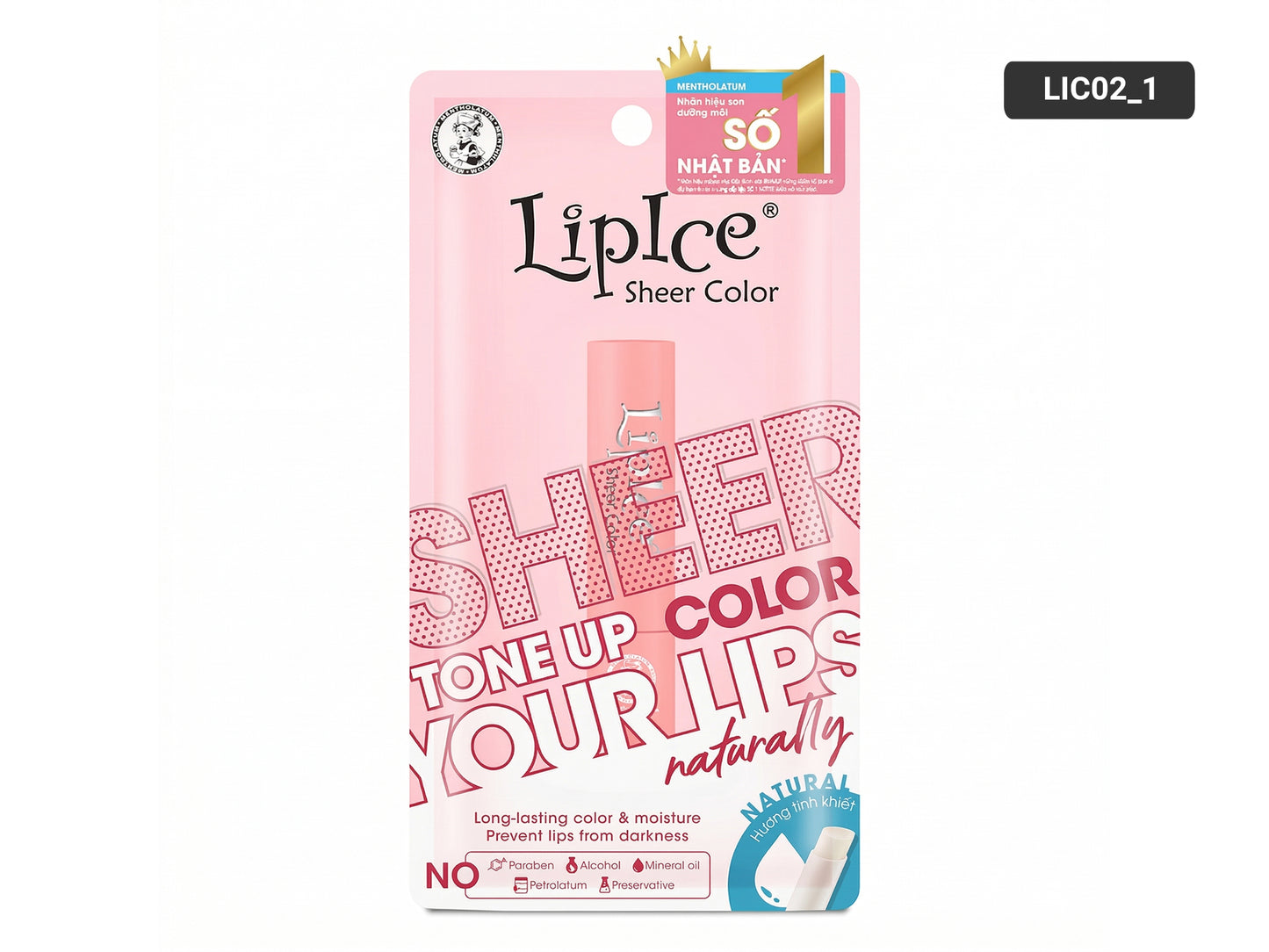 LipIce Sheer Color Natural Lip Balm 2.4g in Sri Lanka