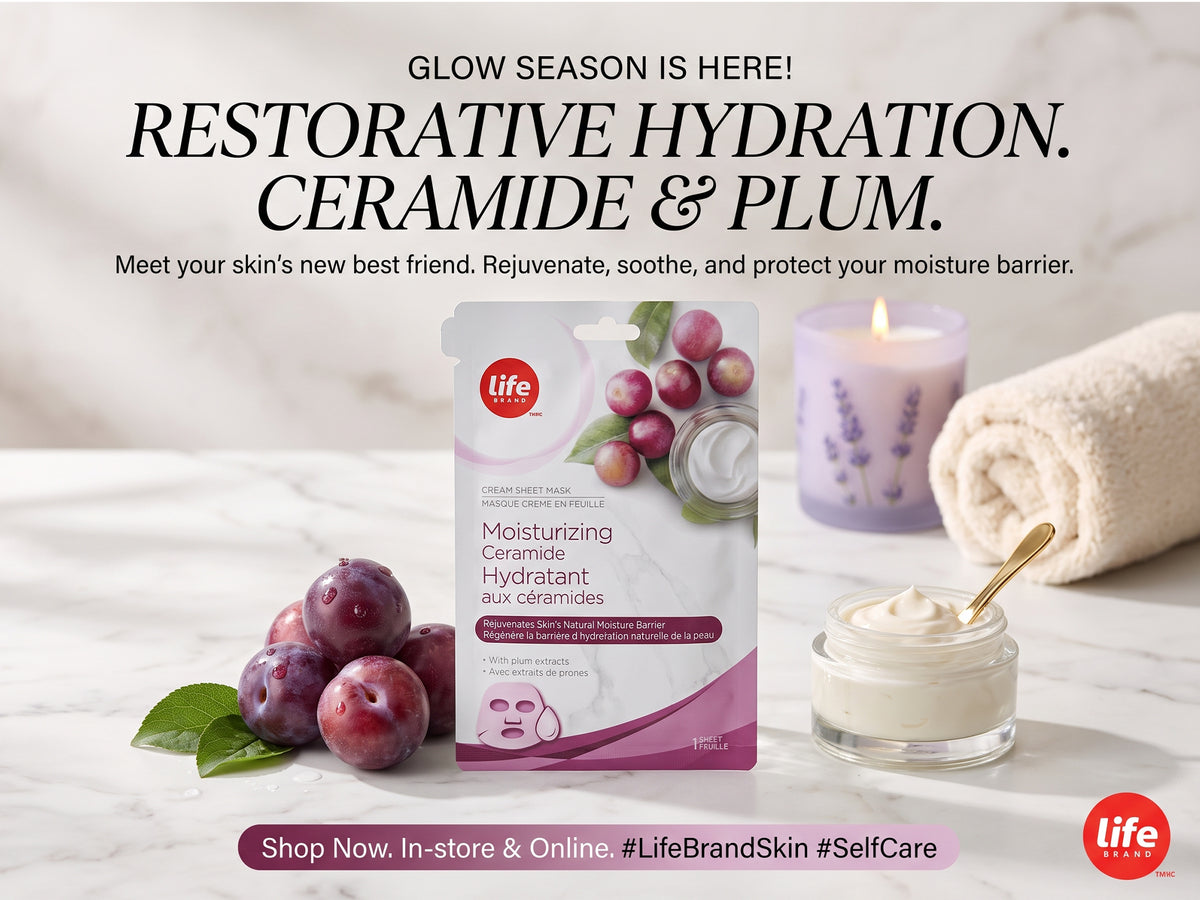 Life Brand Moisturizing Ceramide Cream Sheet Mask in Sri Lanka