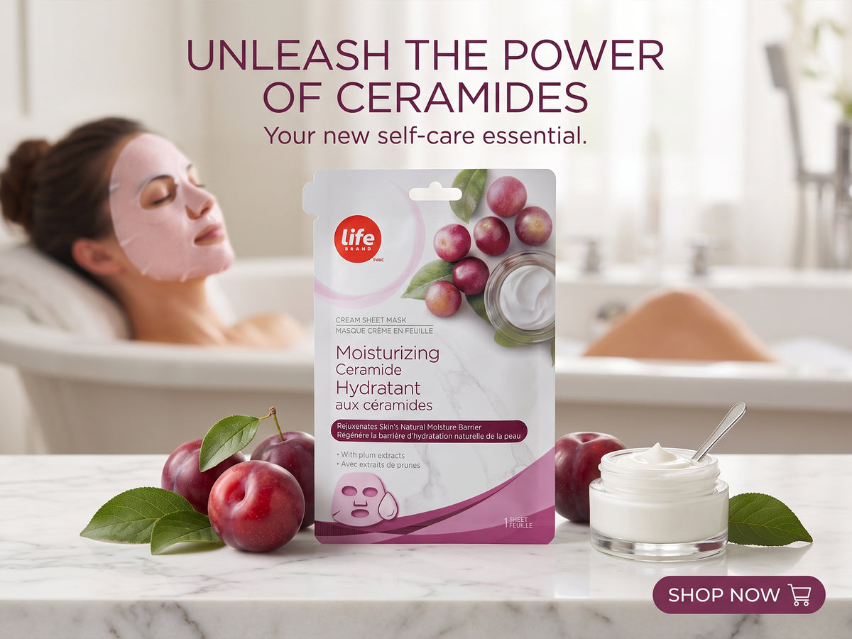 Life Brand Moisturizing Ceramide Cream Sheet Mask in Sri Lanka