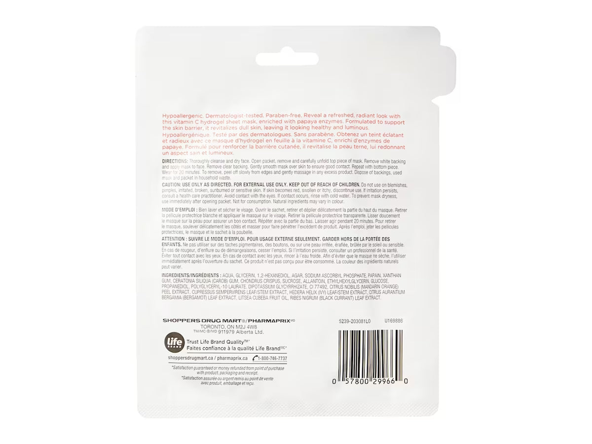 Life Brand Brightening Vitamin C Sheet Mask in Sri Lanka