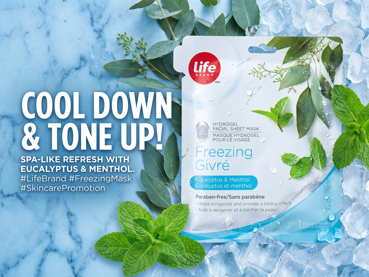 Life Brand Freezing Hydrogel Facial Sheet Mask in Sri Lanka