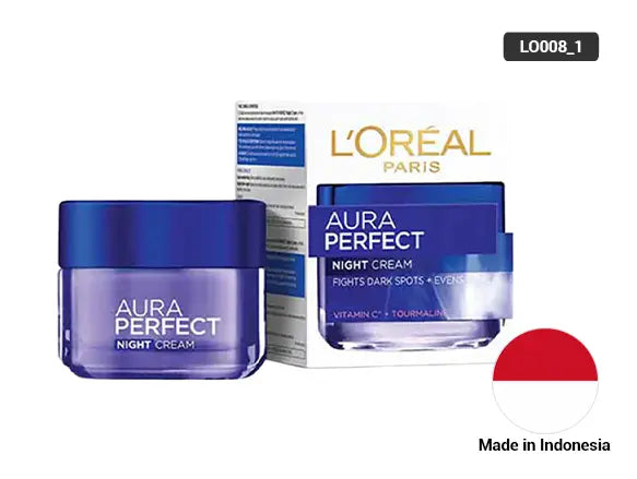 Loreal Dermo-Expertise Aura Perfect Rosy Night Cream 50ml