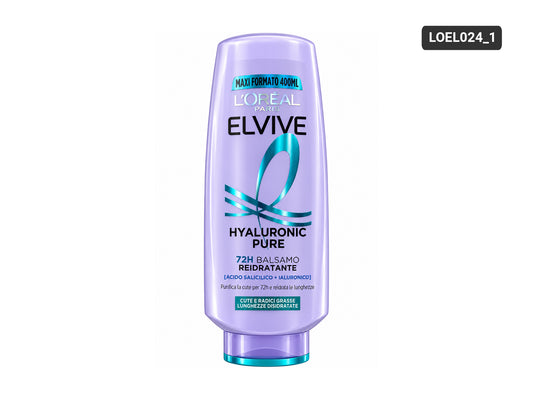 Loreal Elvive Hyaluronic Pure 72H Hydrating Conditioner 400ml in Sri Lanka